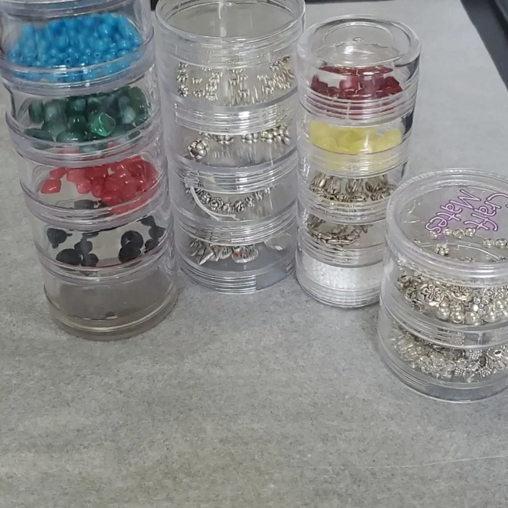 Beads and charms and beads and charms lot